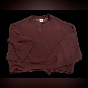 Burgundy Nike Sweater